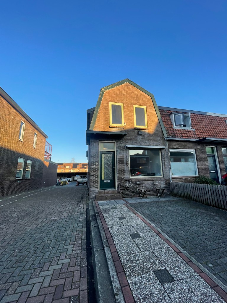 Oude woning vóór sloop aan de Wethouder Venteweg in Gouda