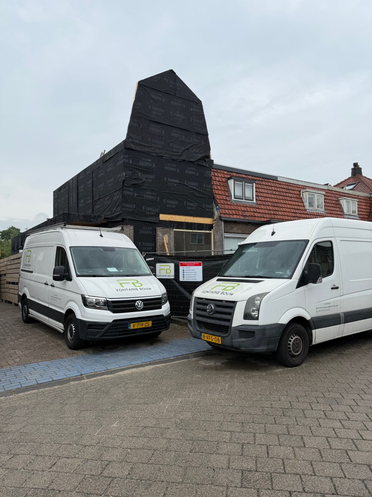 Houtskelet met folie omwikkeld Gouda