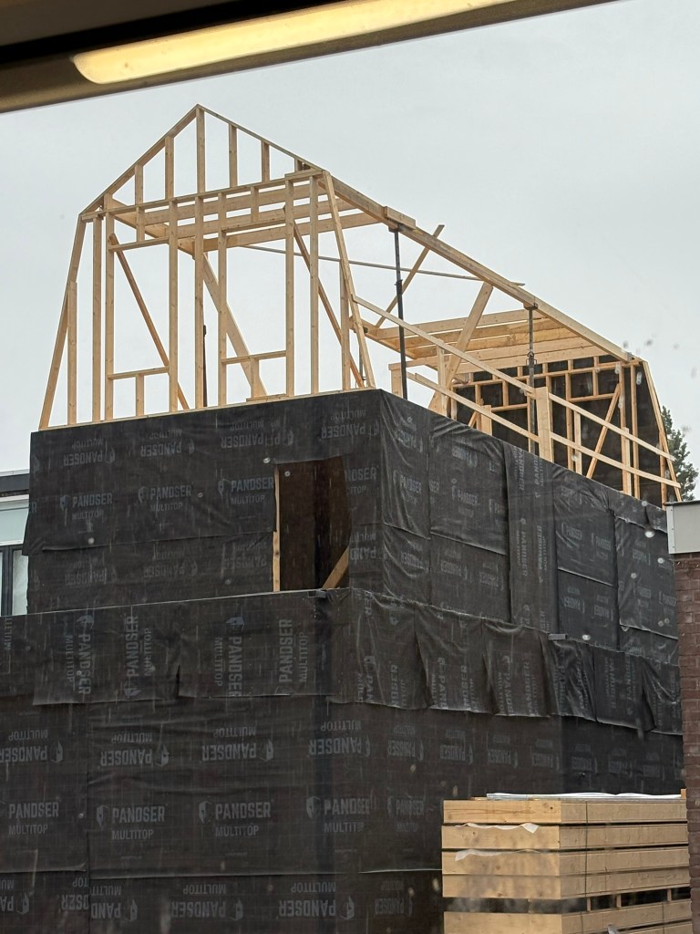 Opbouw dakconstructie woning Gouda