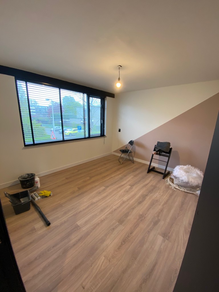 slaapkamer afgewerkt